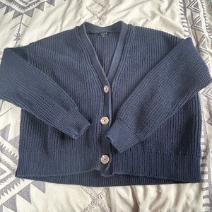 Quince Deep Blue Women's Cardigan